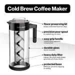 Coffee Bear Cold Brew Maker with Reusable Filter