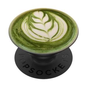 Matcha Tea Latte Art PopSocket for Caffeine Lovers