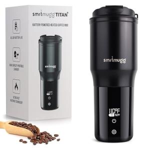 SmrtMugg TITAN Self-Heating Coffee Mug – 15 oz