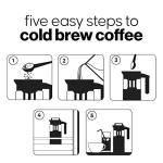 Coffee Bear Cold Brew Maker with Reusable Filter