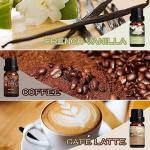 Coffee Shop Fragrance Oils Set for Diffusers and Crafts