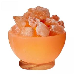 Himalayan Salt Massage Bowl Lamp with Dimmer