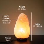 Extra Large Himalayan Pink Salt Lamp with Dimmable Cord