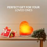 Himalayan Glow USB Heart Salt Lamp Night Light