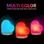 Himalayan Glow USB Heart Salt Lamp Night Light