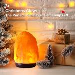 Himalayan Salt Lamp with Remote and Color Options
