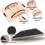 Wooden Balance Board for Core Strength & Therapy