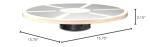 Amazon Basics Balance Trainer Board for Wobbling Fun
