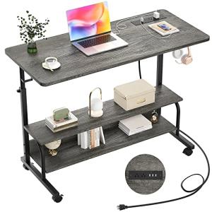 Adjustable Standing Desk with Power Outlets - 39