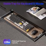 Electric Height Adjustable Standing Desk with Drawers