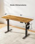 Adjustable Standing Desk with Memory Presets