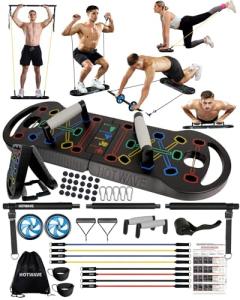 Portable Exercise Equipment with 18 Accessories for Home