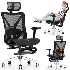 GABRYLLY Ergonomic Office Chair with Adjustable Support
