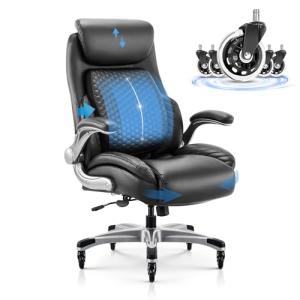 Ergonomic High Back Executive Office Chair - Black