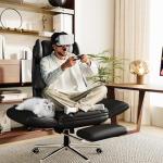 Gabryllly Ergonomic Office Chair with Footrest