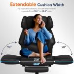 Gabryllly Ergonomic Office Chair with Footrest