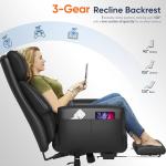 Gabryllly Ergonomic Office Chair with Footrest