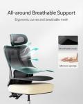 Hbada Ergonomic Office Chair with Lumbar Support