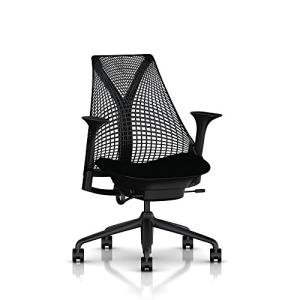 Herman Miller Sayl Chair in Crepe Licorice