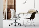 Herman Miller Sayl Chair in Crepe Licorice