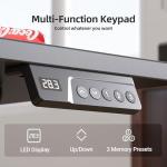 Adjustable Electric Standing Desk with Memory Presets