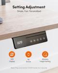 Electric Height Adjustable Standing Desk, 48x24 Inches