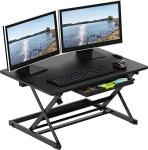 32-Inch Height Adjustable Standing Desk Converter