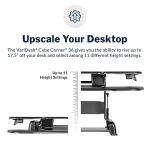 VariDesk Cube Corner Standing Desk Converter