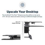VariDesk Pro Plus 48 - Dual Monitor Standing Desk