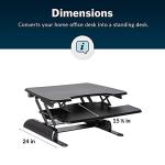 VariDesk Essential 30 - Adjustable Standing Desk Riser