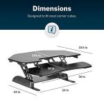 VariDesk Cube Corner Standing Desk Converter