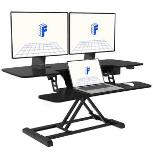 FLEXISPOT Adjustable Electric Standing Desk Converter