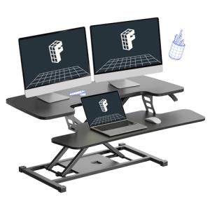 FLEXISPOT 36-inch Height Adjustable Desk Converter