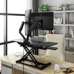 FLEXISPOT Adjustable Electric Standing Desk Converter