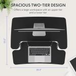 FLEXISPOT 28" Adjustable Standing Desk Converter