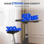 FLEXISPOT Under Desk Exercise Bike with Removable Desktop