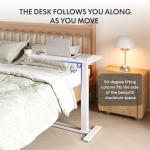 FLEXISPOT H7 Mobile Adjustable Overbed Table