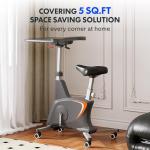 FLEXISPOT Under Desk Exercise Bike with Removable Desktop
