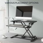 FLEXISPOT 28" Adjustable Standing Desk Converter