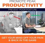 EVOOMI Desk Monitor Stand - 2 Pack Riser