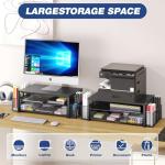 OPNICE 2-Tier Desk Organizer with Monitor Stand