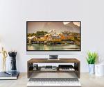 Wooden Dual-Tier Monitor Stand with Storage