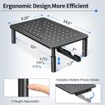 Zimilar Adjustable Monitor Stand for Dual Screens