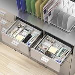 Adjustable Drawer Organizer Tray with 9 Compartments