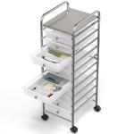 Adjustable Drawer Organizer Tray with 9 Compartments