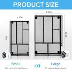 Metal Mesh Desk Drawer Organizer with 6 Compartments