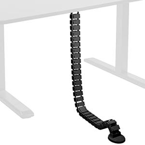 VIVO Adjustable Under Desk Cable Management Kit