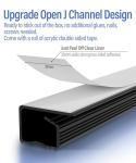 6 Pack Under Desk Cable Management Kit