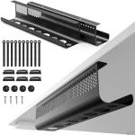 Under Desk Cable Management Tray Kit - 26PCS