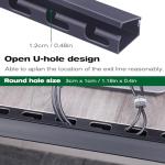Cable Management Kit for Under Desk Organization